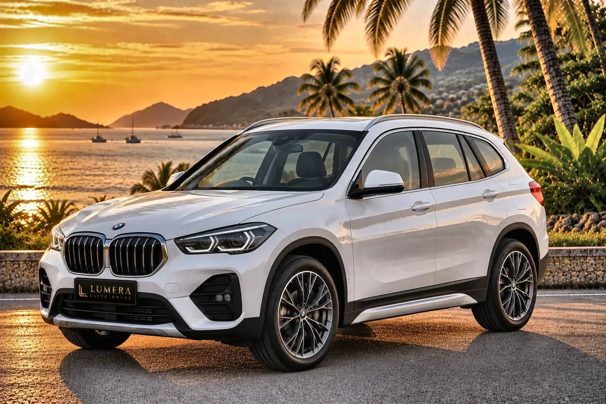 BMW X1 (2022, белая)