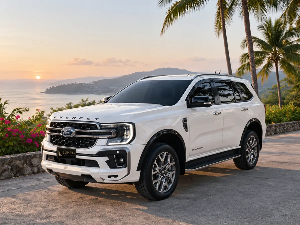 Ford Everest Titanium (2023, белая)